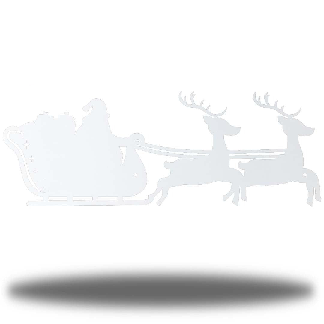 Riverside Designs-Christmas Sleigh-Metal Wall Art Décor