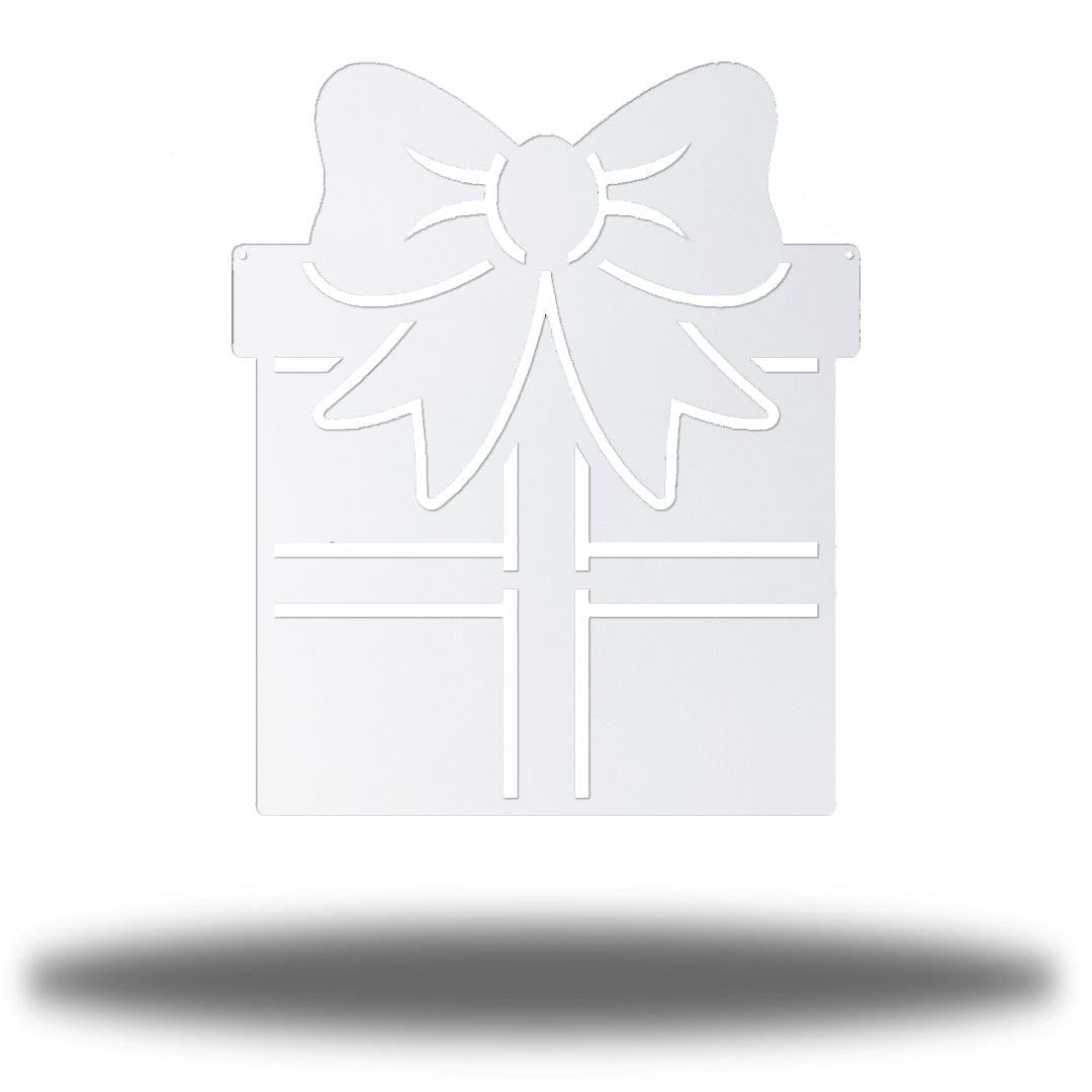 Riverside Designs-Classic Christmas Present-Metal Wall Art Décor