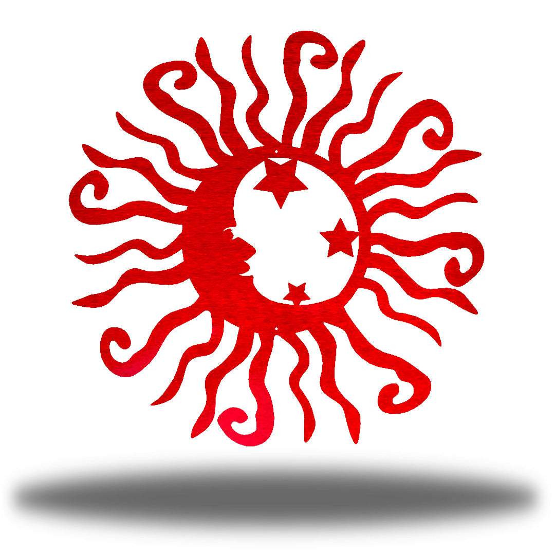 Riverside Designs-Wacky Solar Moon (CLEARANCE)-Metal Wall Art Décor