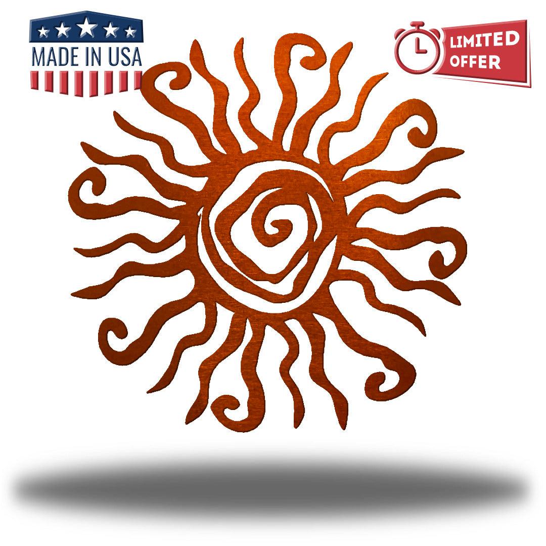 Riverside Designs-Wacky Sun-Metal Wall Art Décor