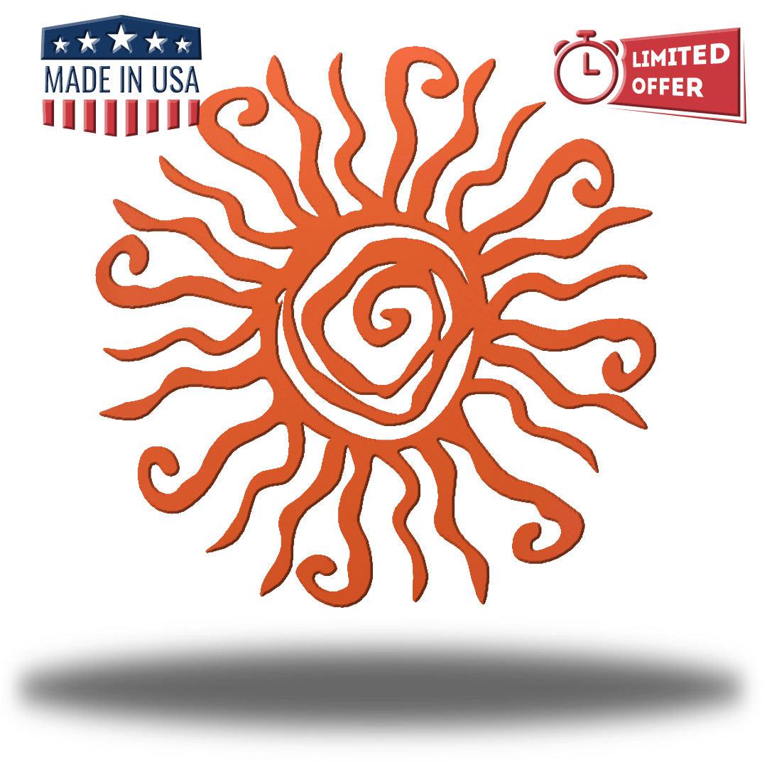 Riverside Designs-Wacky Sun (CC)-Metal Wall Art Décor