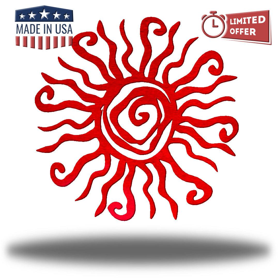 Riverside Designs-Wacky Sun-Metal Wall Art Décor