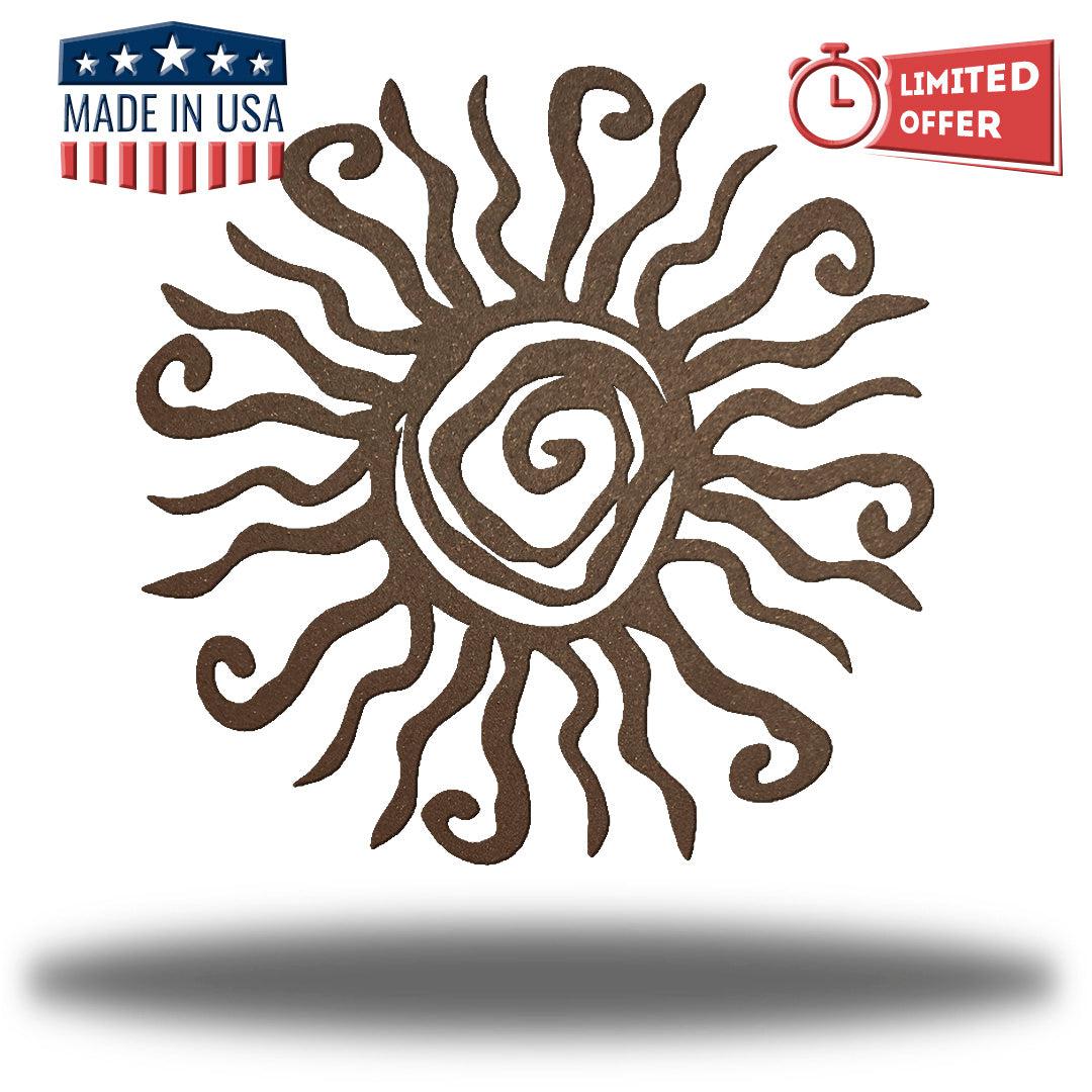 Riverside Designs-Wacky Sun-Metal Wall Art Décor