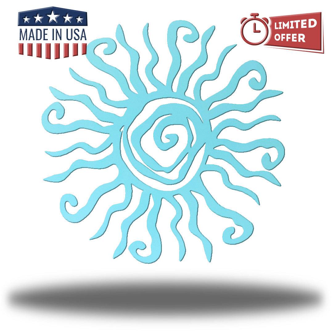 Riverside Designs-Wacky Sun-Metal Wall Art Décor