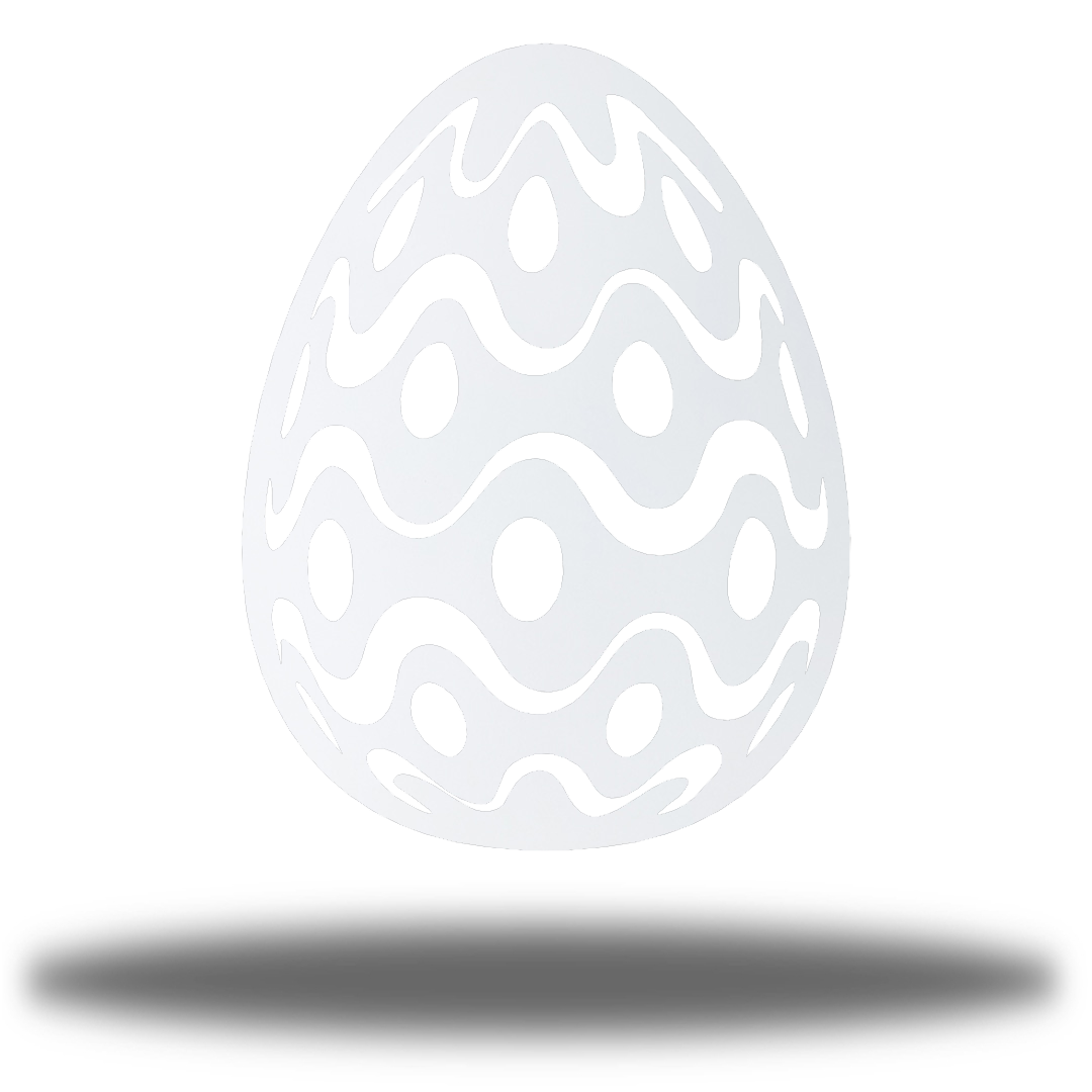 Riverside Designs-Wavy Easter Egg-Metal Wall Art Décor