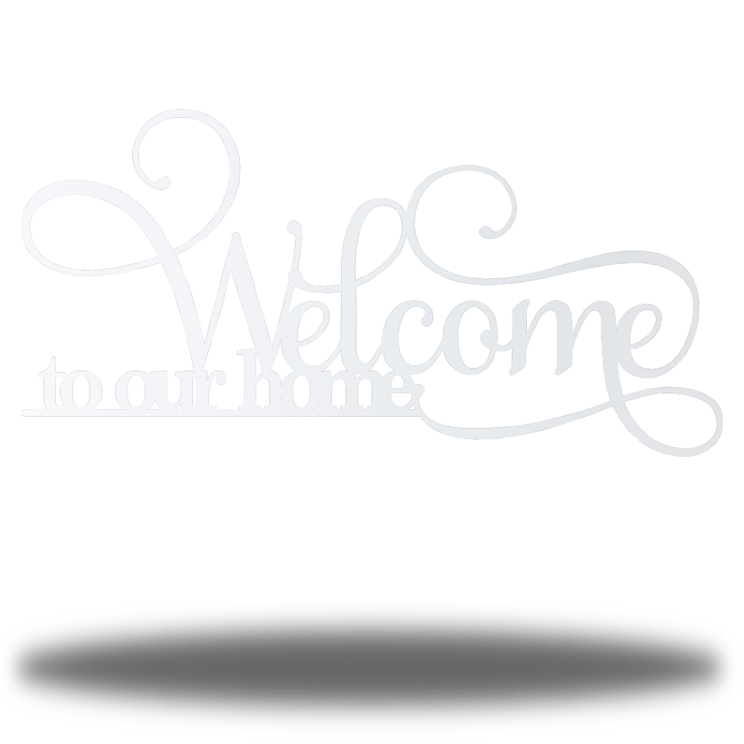 Riverside Designs-Welcome to Our Home (Clearance)-Metal Wall Art Décor