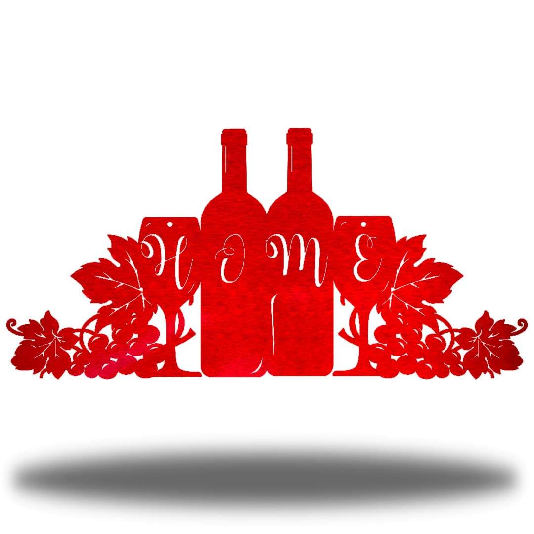 Riverside Designs-Home Wine-Metal Wall Art Décor