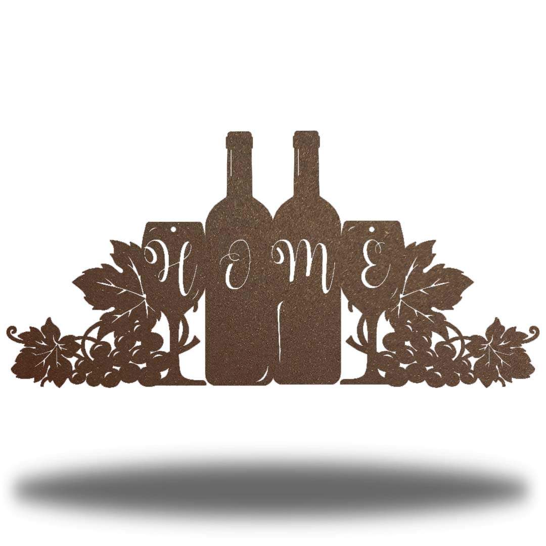 Riverside Designs-Home Wine-Metal Wall Art Décor