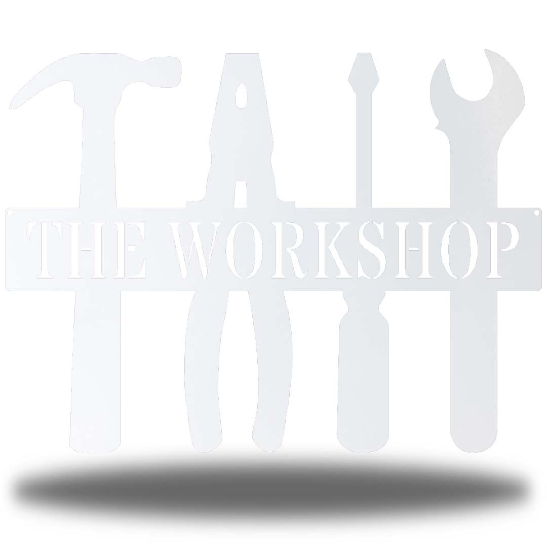 Riverside Designs-Workshop Monogram-Metal Wall Art Décor