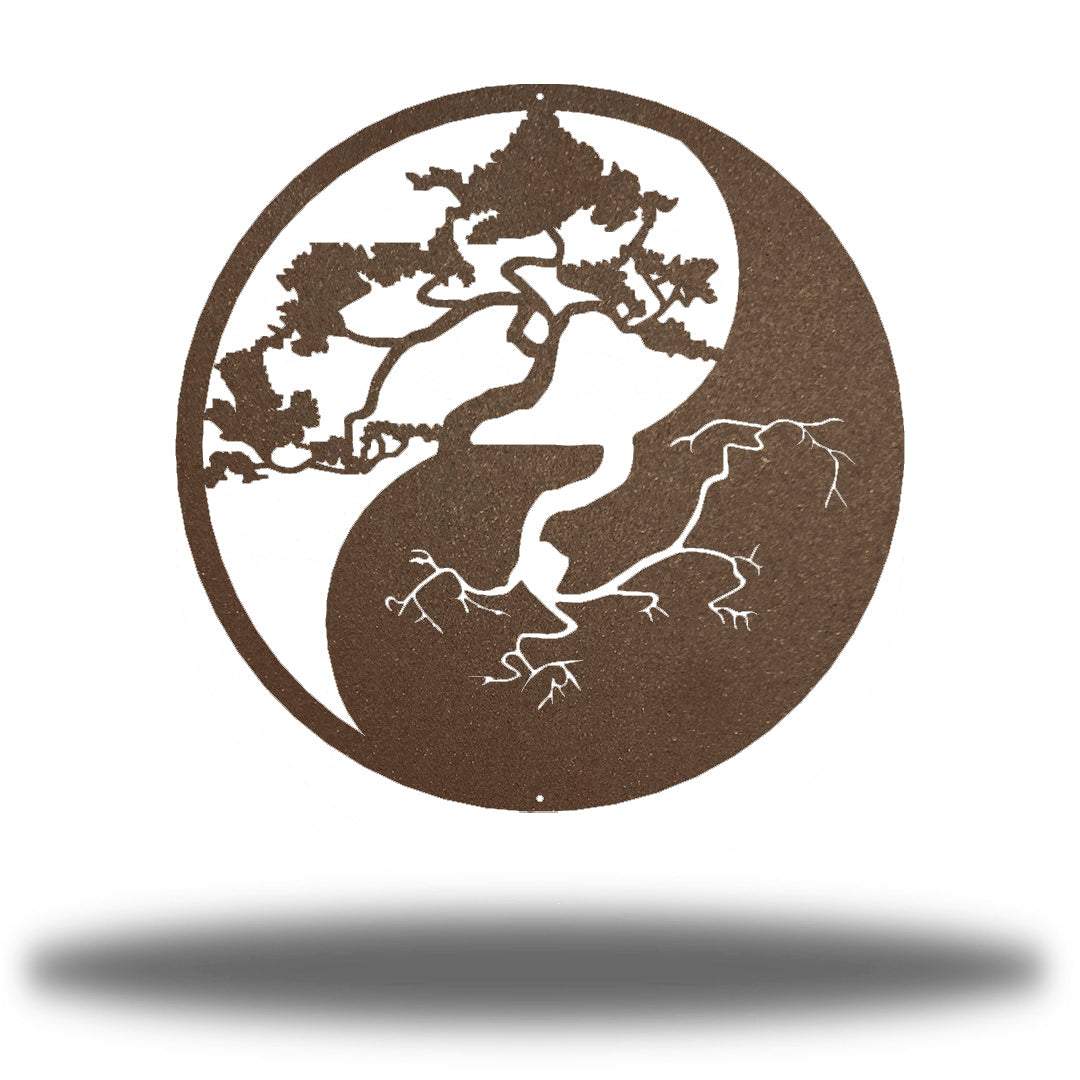 Riverside Designs-Yin Yang Tree(CLEARANCE)-Metal Wall Art Décor