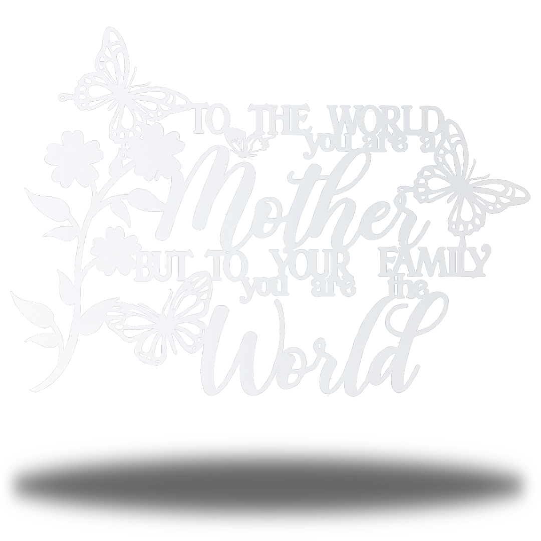 Riverside Designs-You Are the World-Metal Wall Art Décor