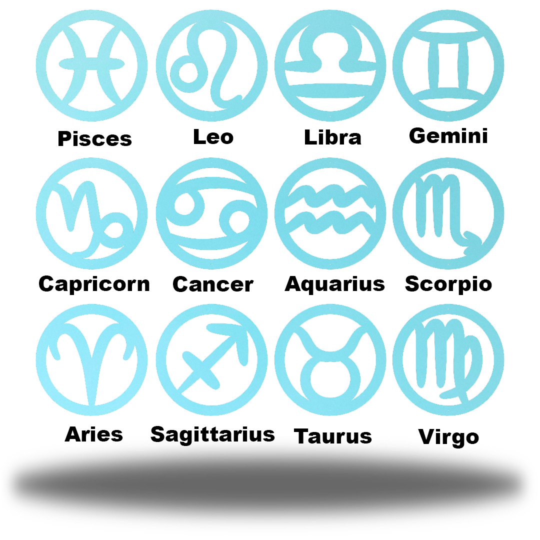 Riverside Designs-Zodiac Signs-Metal Wall Art Décor