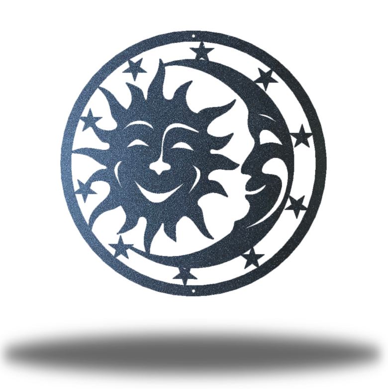 Riverside Designs-Sun and Moon-Metal Wall Art Décor