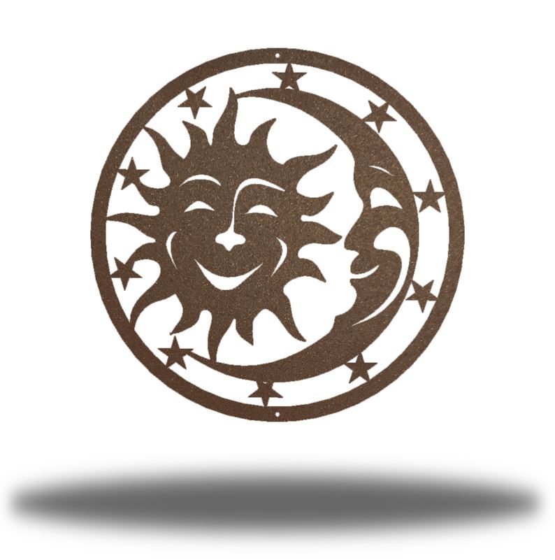 Riverside Designs-Sun and Moon-Metal Wall Art Décor