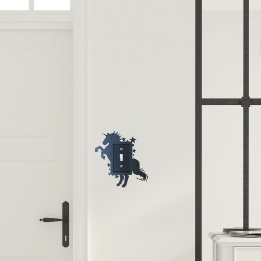 Riverside Designs-Unicorn Light Switch Cover-Metal Wall Art Décor