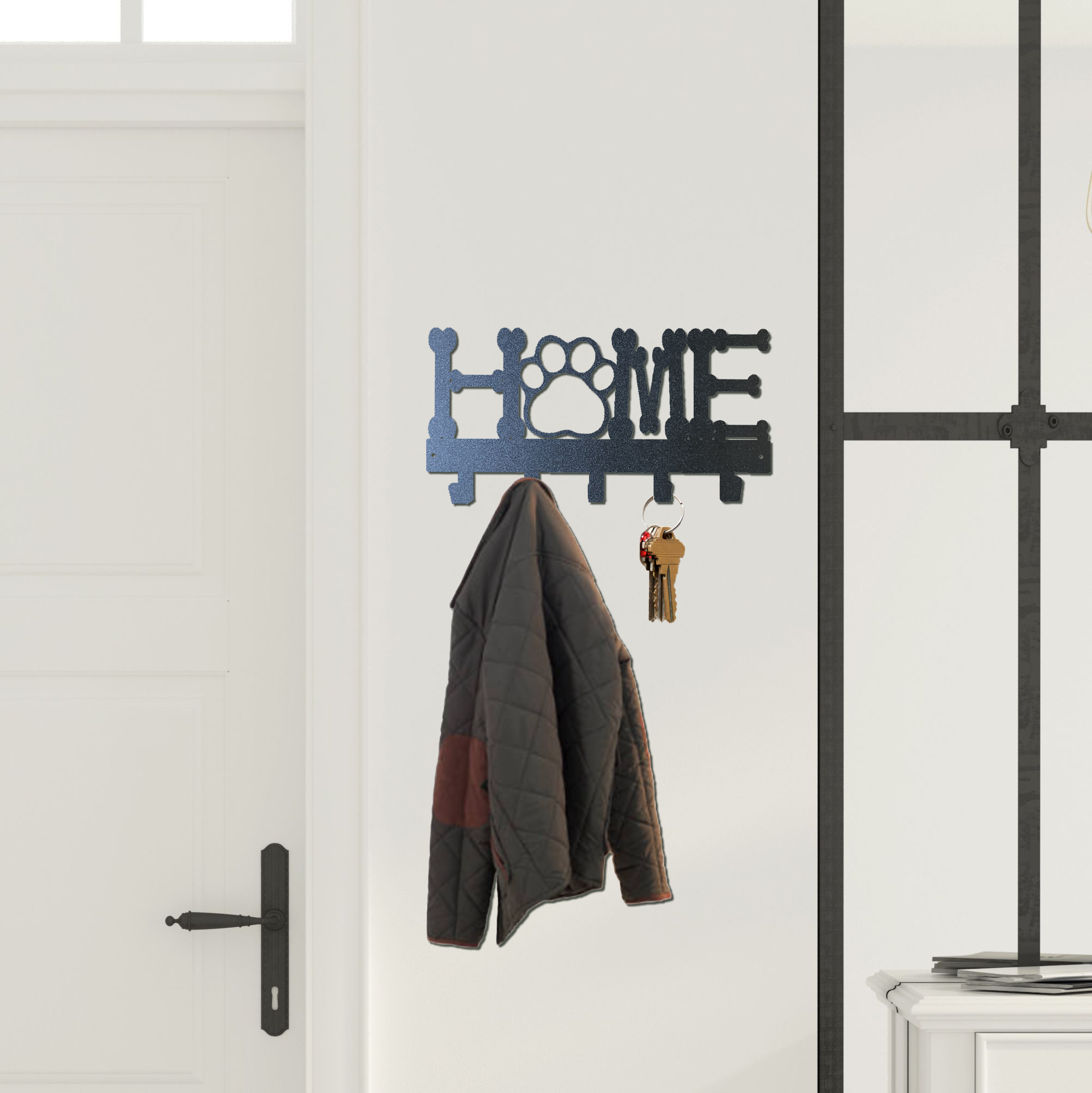 Riverside Designs-Home Paw Wall Hanger (CLEARANCE)-Metal Wall Art Décor