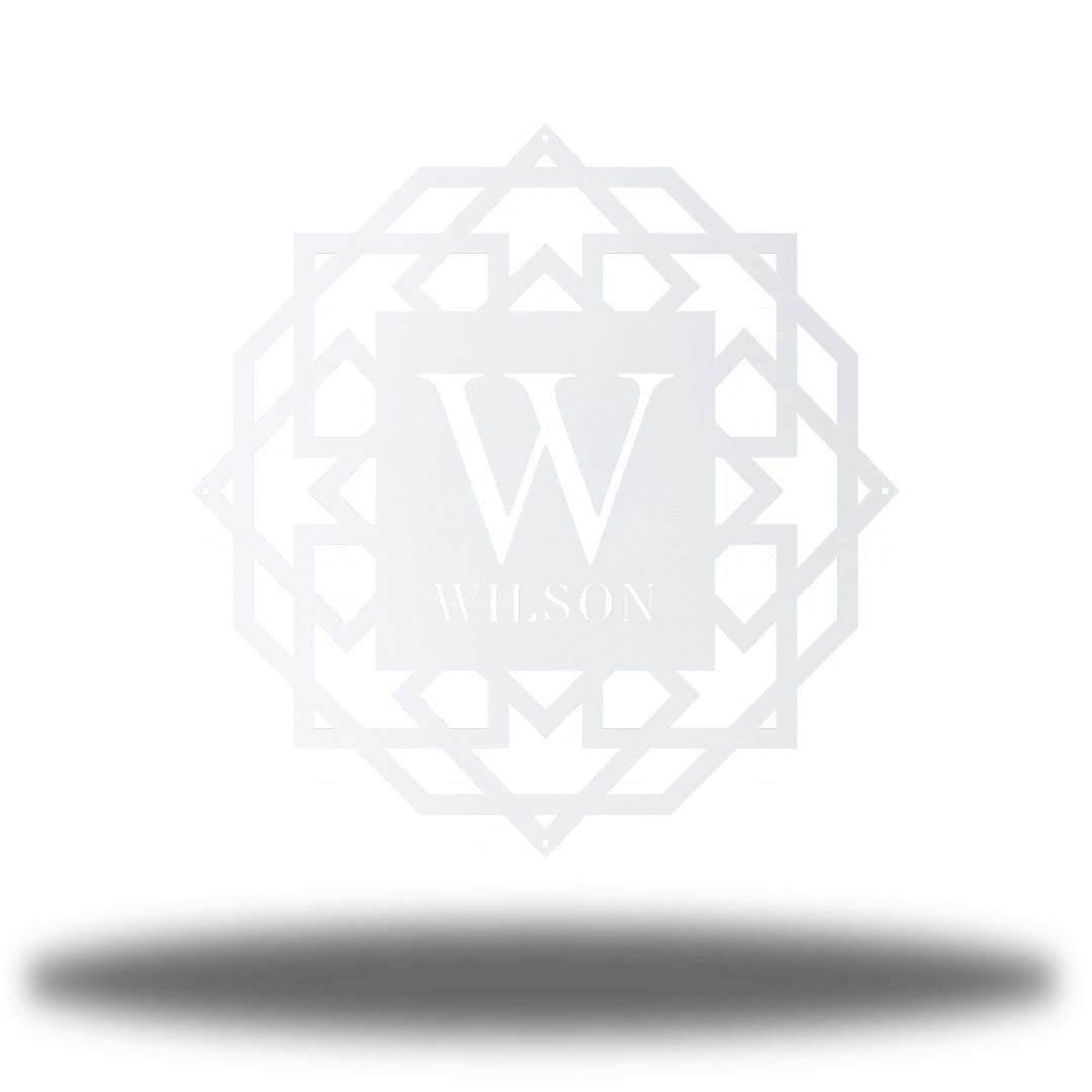 Riverside Designs-Abstract Monogram-Metal Wall Art Décor