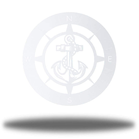 Riverside Designs-Anchor Compass-Metal Wall Art Décor