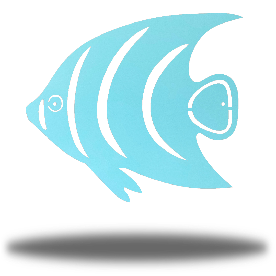 Riverside Designs-Angelfish-Metal Wall Art Décor