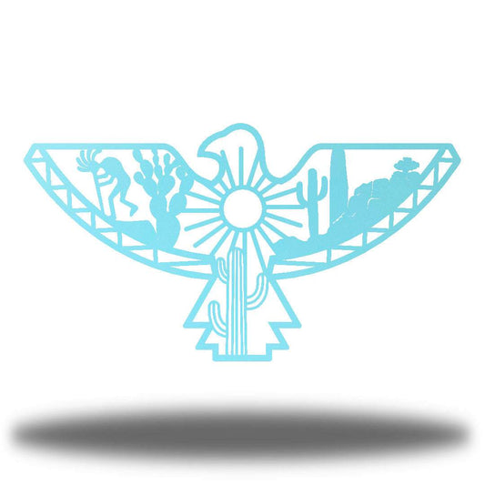 Riverside Designs-Aztec Eagle (CLEARANCE)-Metal Wall Art Décor
