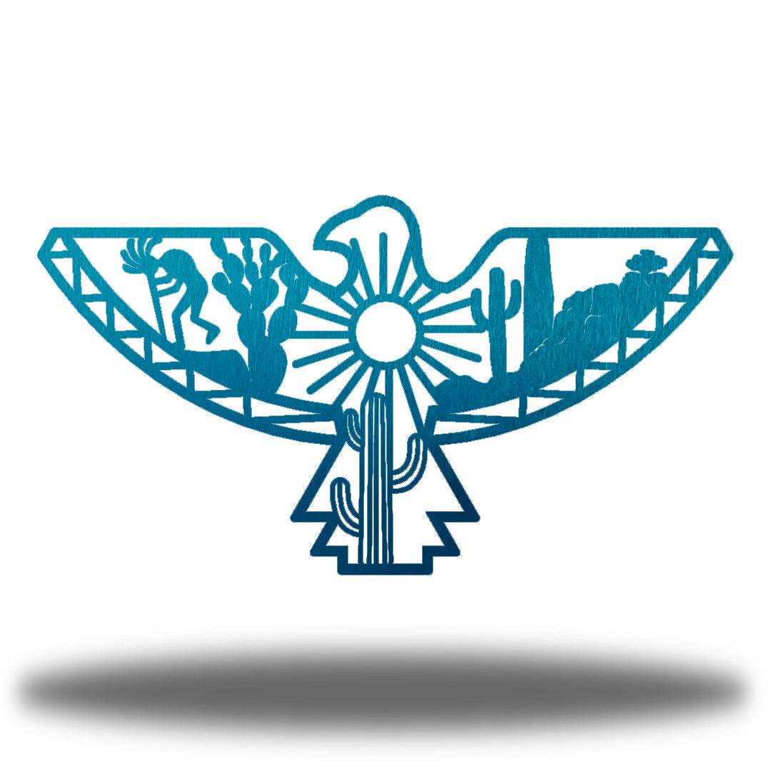 Riverside Designs-Aztec Eagle-Metal Wall Art Décor