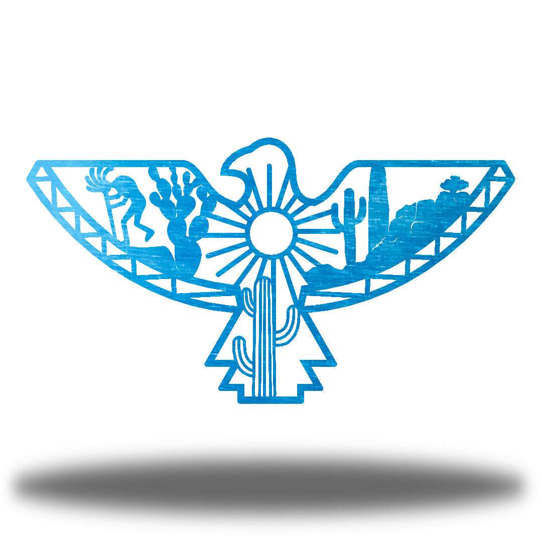 Riverside Designs-Aztec Eagle (CLEARANCE)-Metal Wall Art Décor