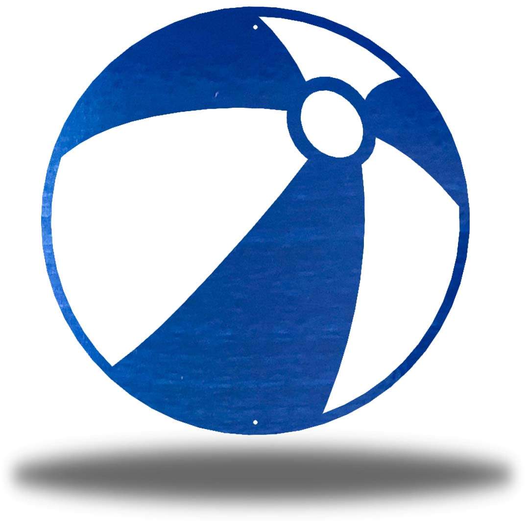 Riverside Designs-Beach Ball (CLEARANCE)-Metal Wall Art Décor