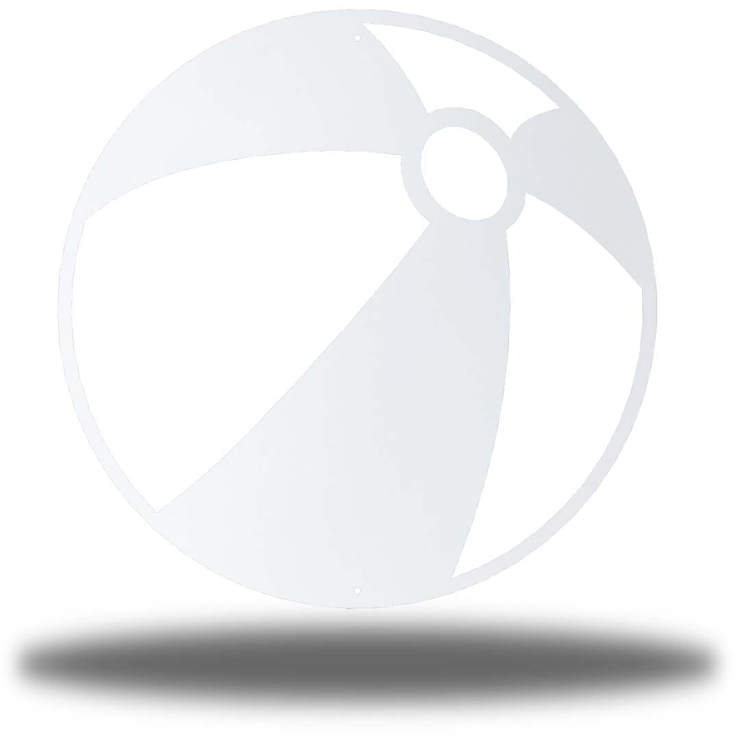 Riverside Designs-Beach Ball (CLEARANCE)-Metal Wall Art Décor
