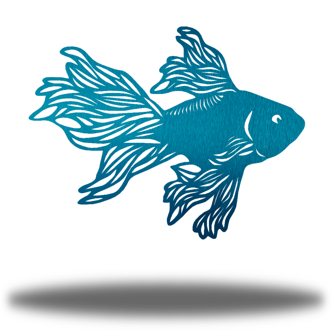 Riverside Designs-Betta Fish-Metal Wall Art Décor