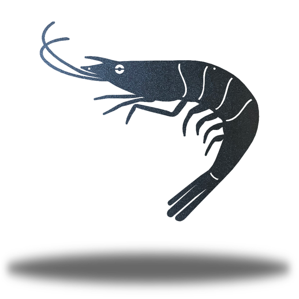 Riverside Designs-Shrimp-Metal Wall Art Décor