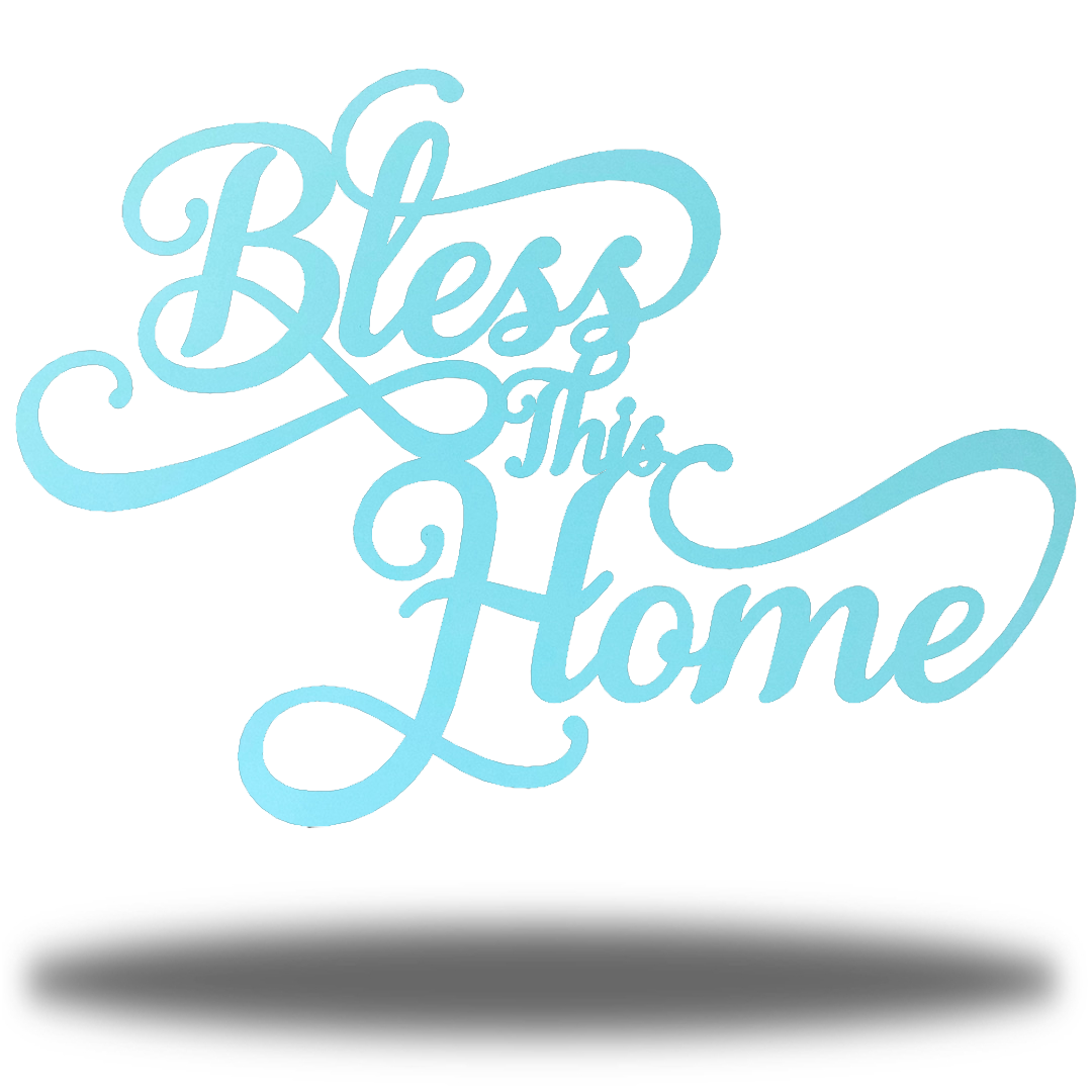 Riverside Designs-Bless This Home-Metal Wall Art Décor