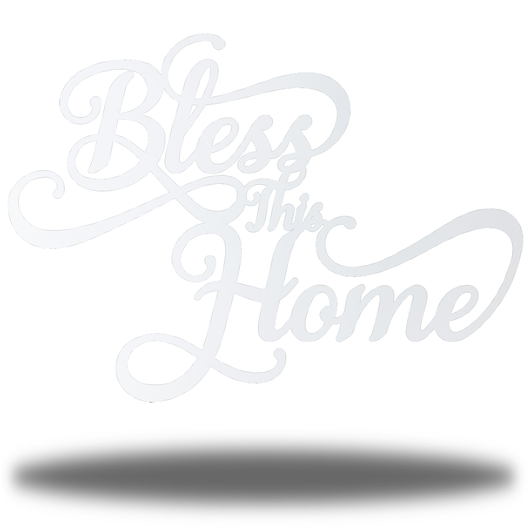 Riverside Designs-Bless This Home (CLEARANCE)-Metal Wall Art Décor