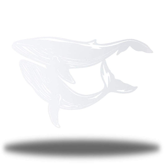 Riverside Designs-Blue Whales-Metal Wall Art Décor