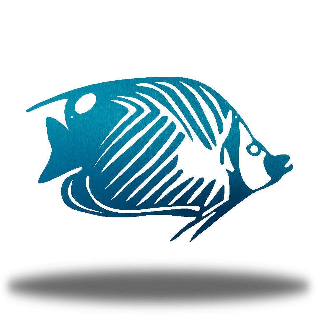 Riverside Designs-Butterfly Fish-Metal Wall Art Décor