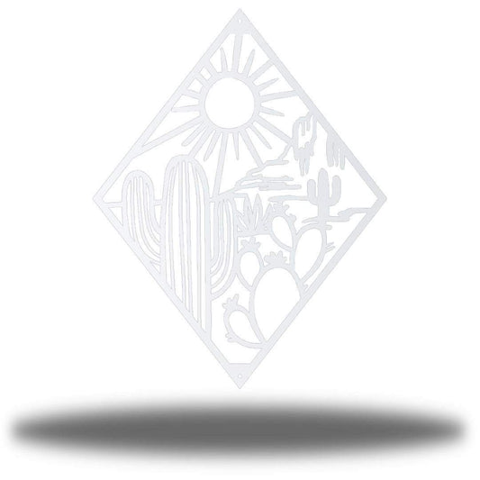 Riverside Designs-Cactus Scene (CLEARANCE)-Metal Wall Art Décor