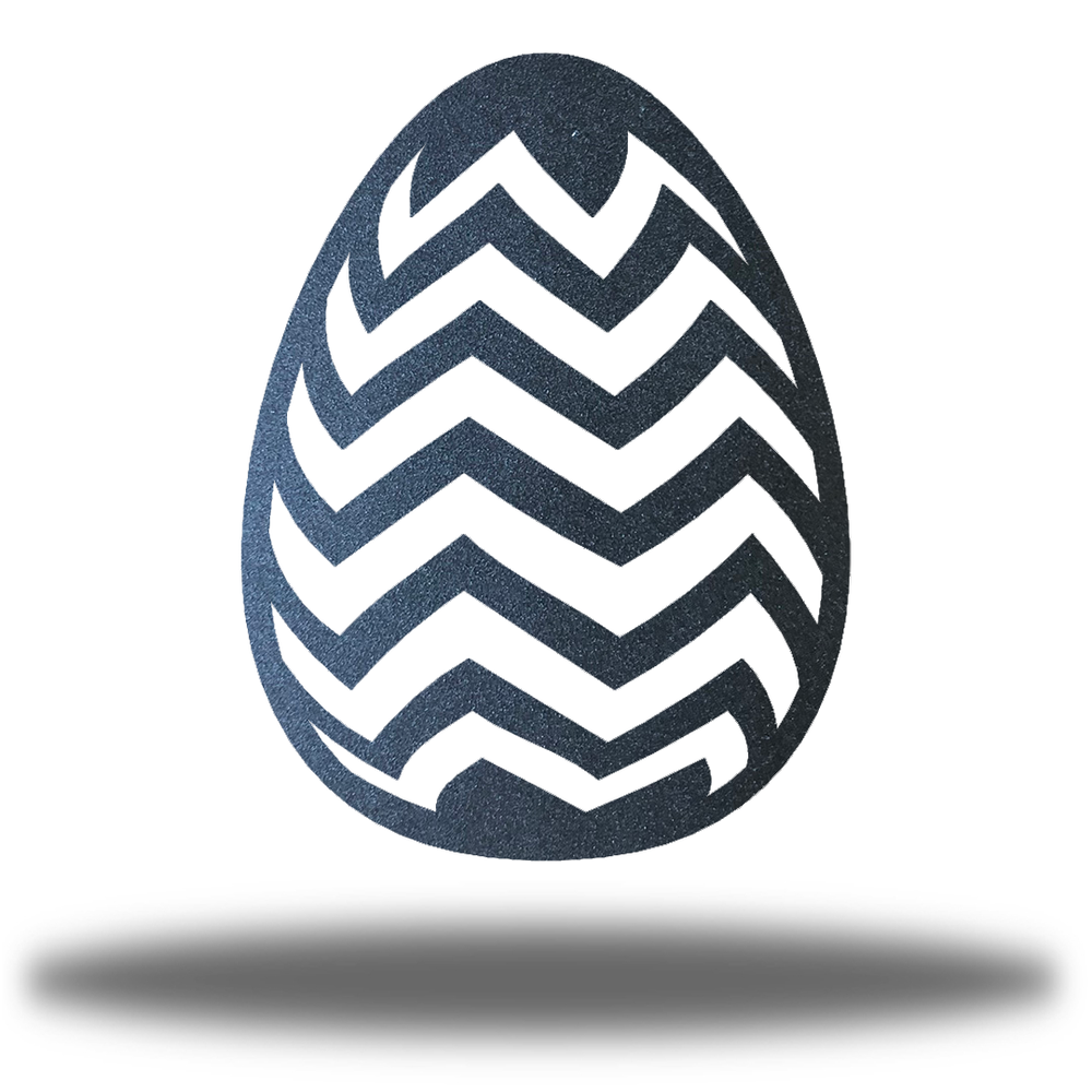 Riverside Designs-Chevron Easter Egg-Metal Wall Art Décor