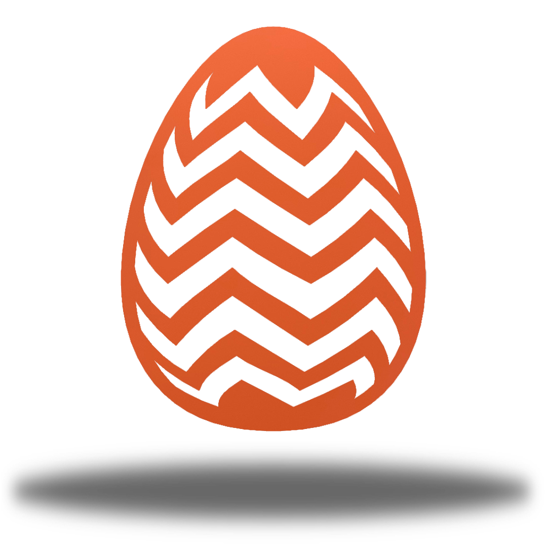 Riverside Designs-Chevron Easter Egg (Clearance)-Metal Wall Art Décor