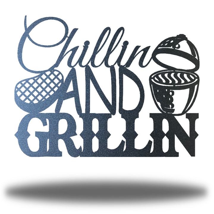 Riverside Designs-Chillin and Grillin-Metal Wall Art Décor