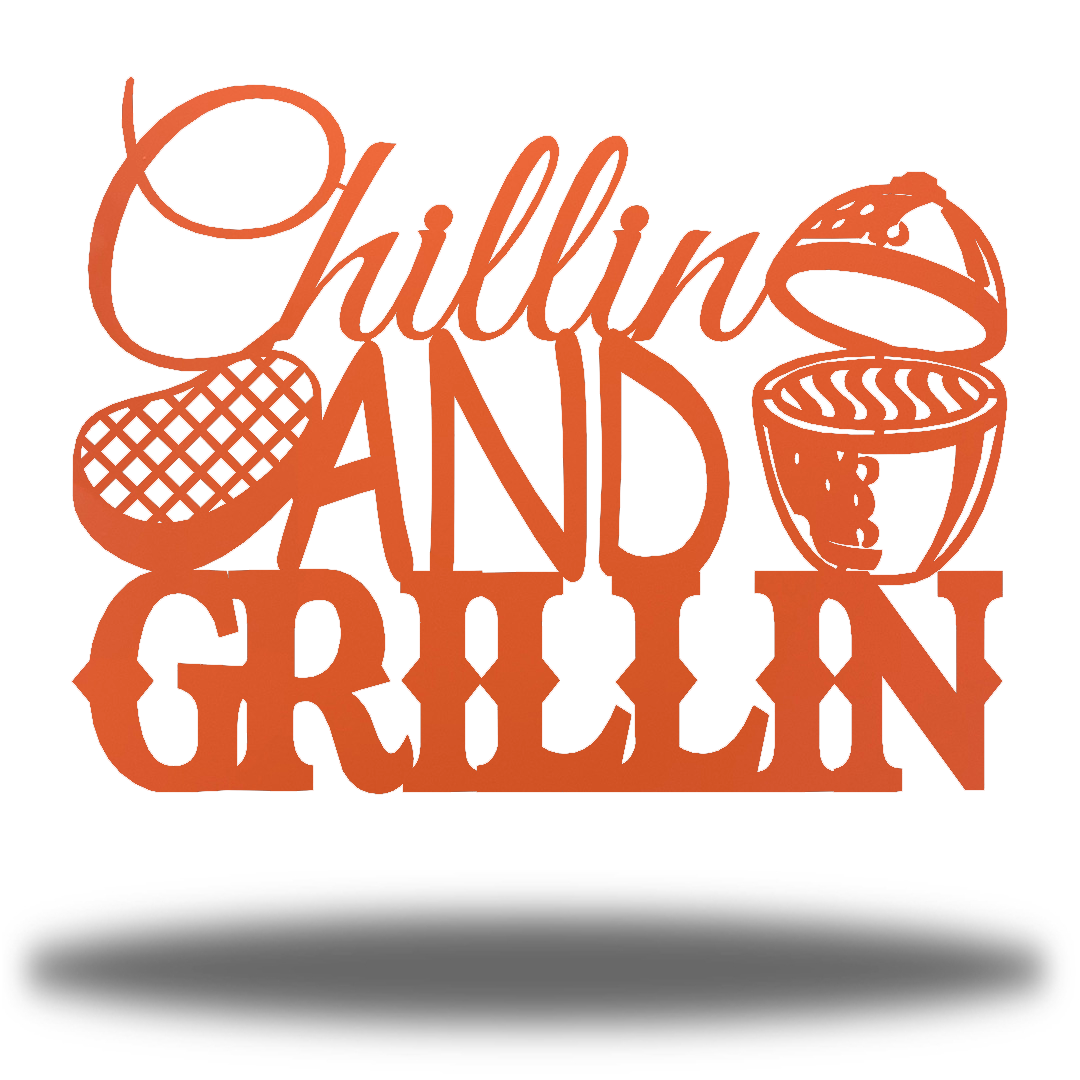 Riverside Designs-Chillin and Grillin-Metal Wall Art Décor