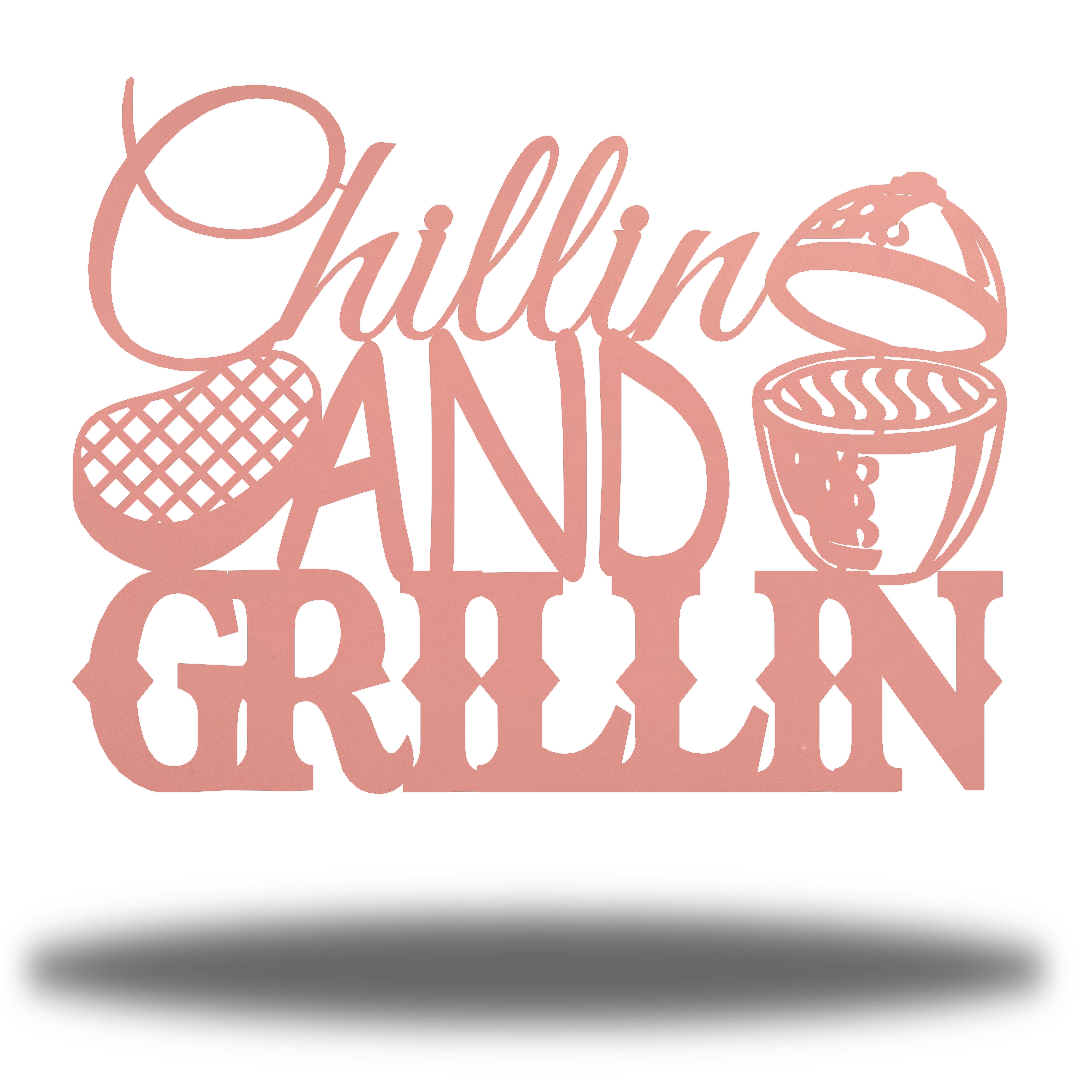 Riverside Designs-Chillin and Grillin-Metal Wall Art Décor