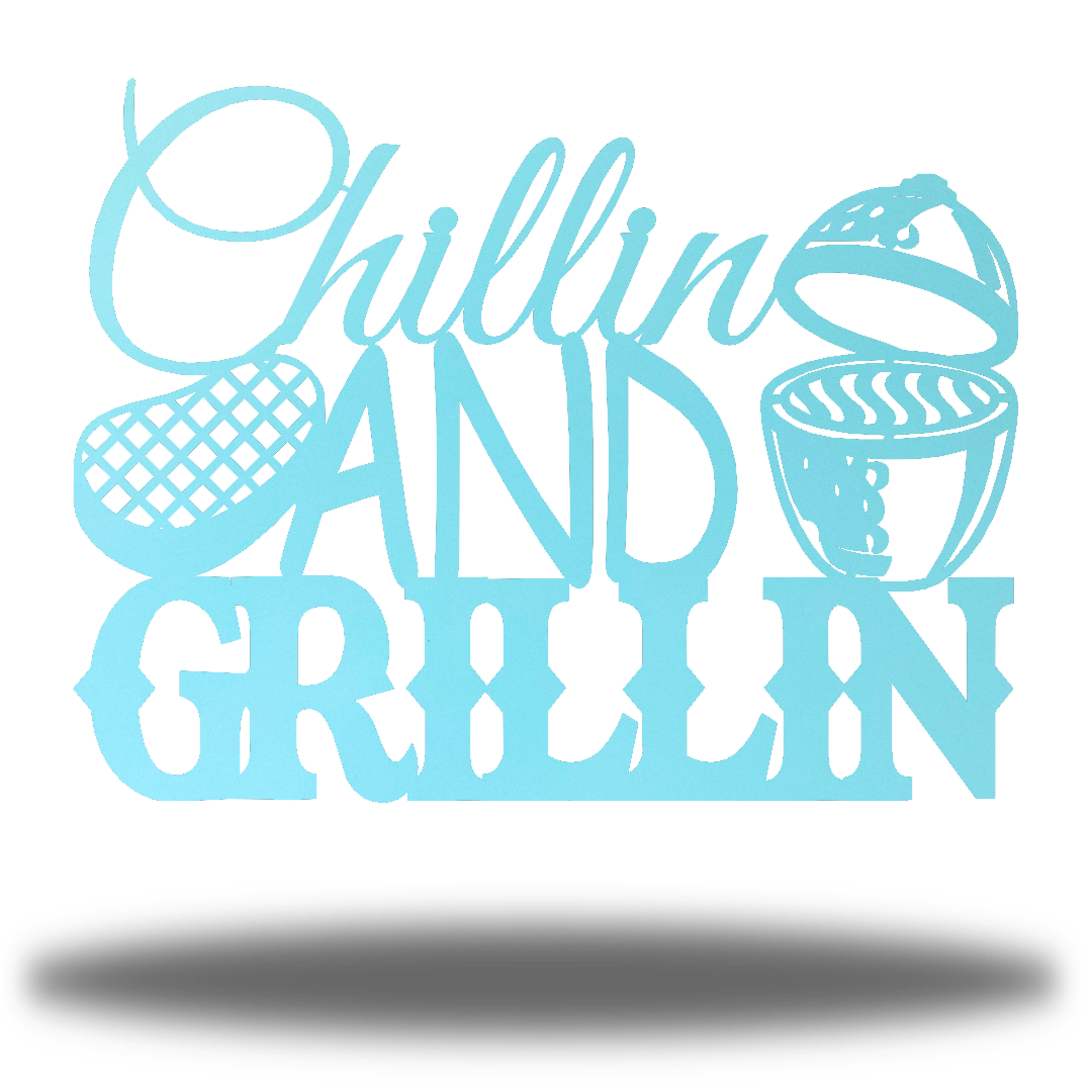 Riverside Designs-Chillin and Grillin-Metal Wall Art Décor