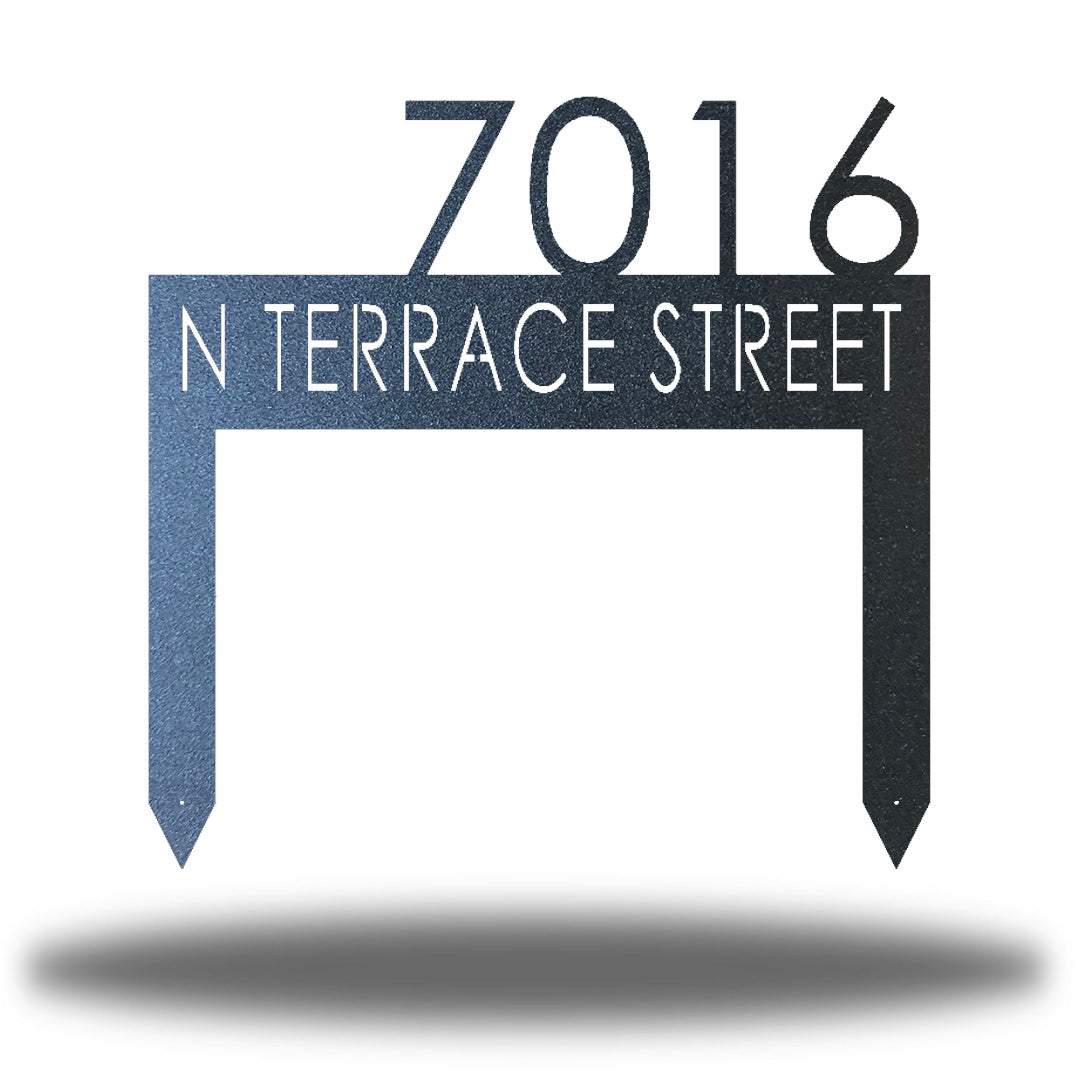 Riverside Designs-Classic Address Stake-Metal Wall Art Décor