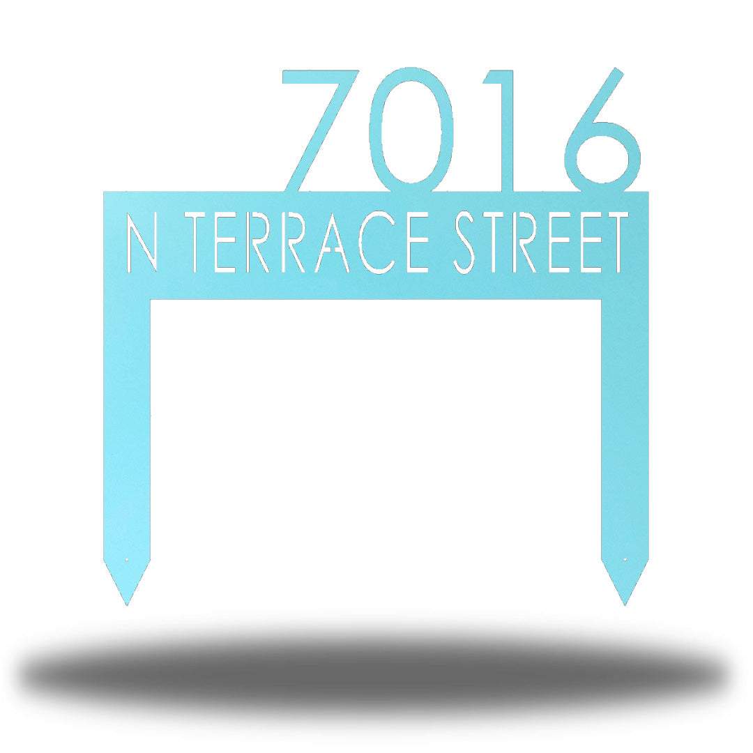 Riverside Designs-Classic Address Stake-Metal Wall Art Décor