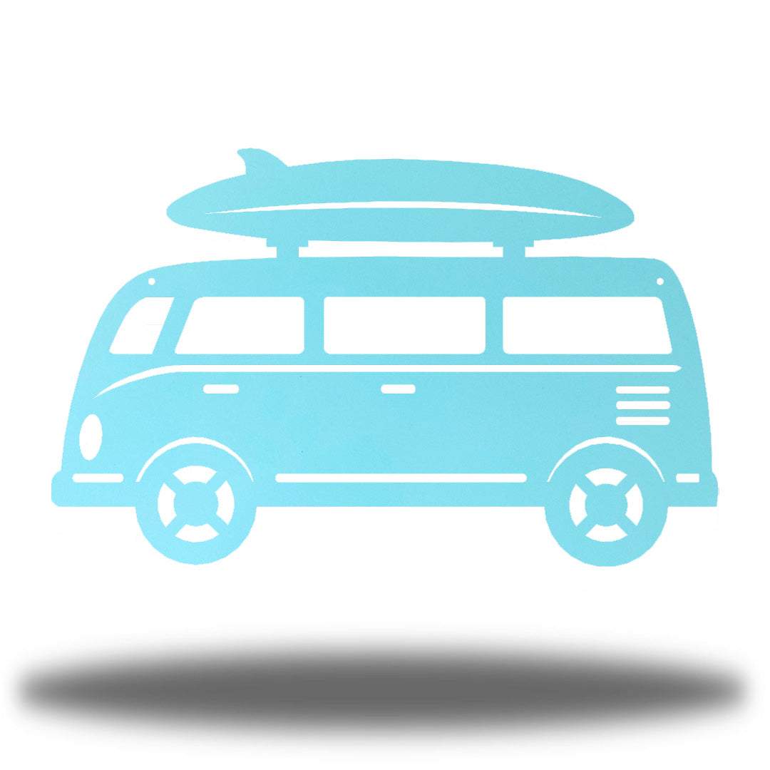 Riverside Designs-Coastal Bus-Metal Wall Art Décor