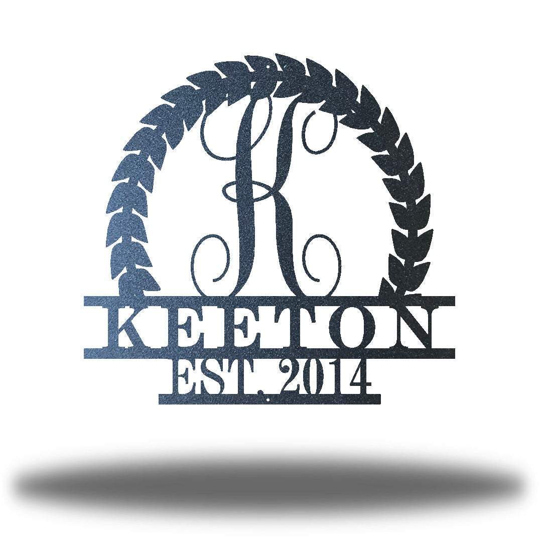 Riverside Designs-Decorative Monogram-Metal Wall Art Décor