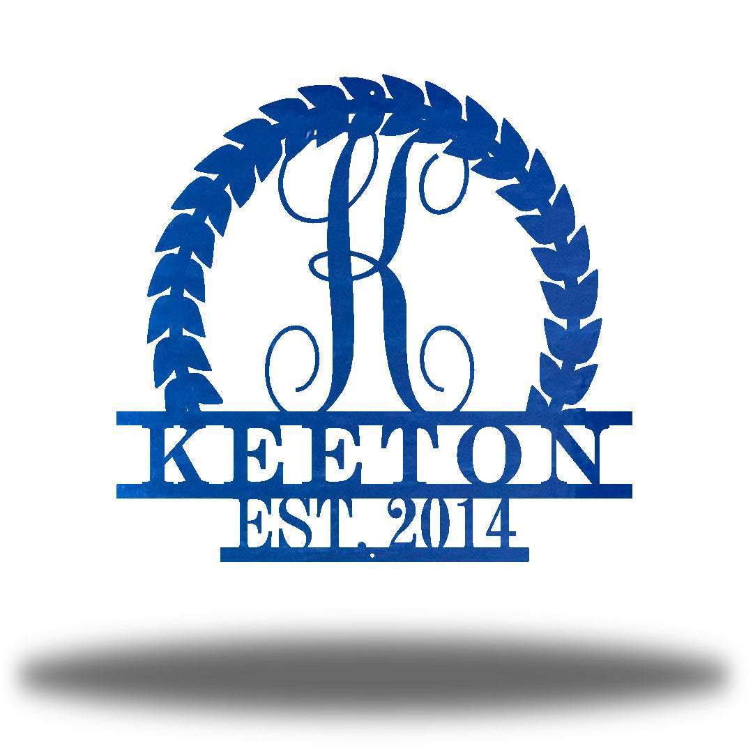 Riverside Designs-Decorative Monogram-Metal Wall Art Décor