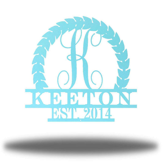 Riverside Designs-Decorative Monogram-Metal Wall Art Décor