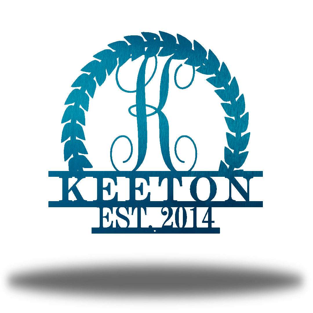 Riverside Designs-Decorative Monogram-Metal Wall Art Décor