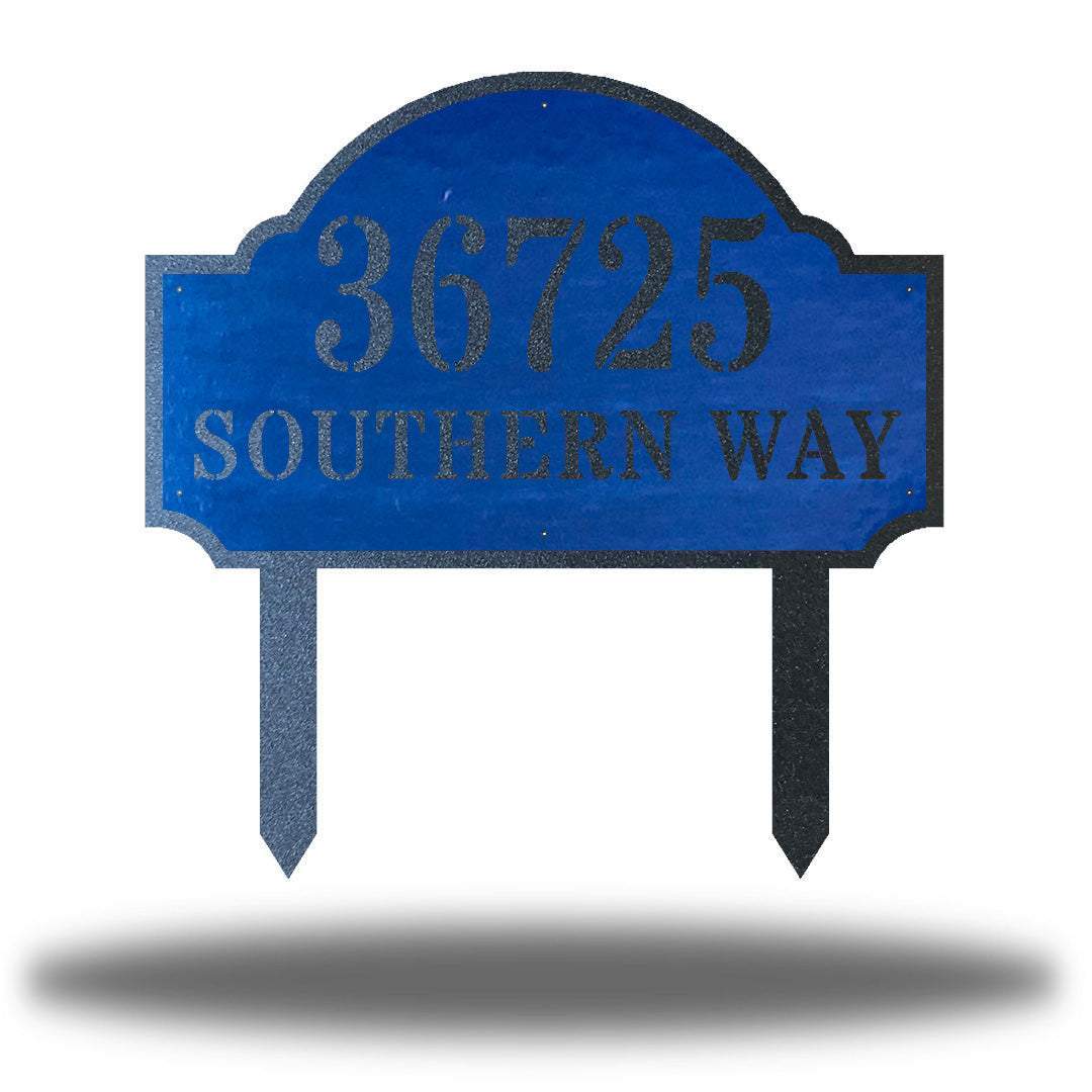 Riverside Designs-Deluxe Address Stake-Metal Wall Art Décor