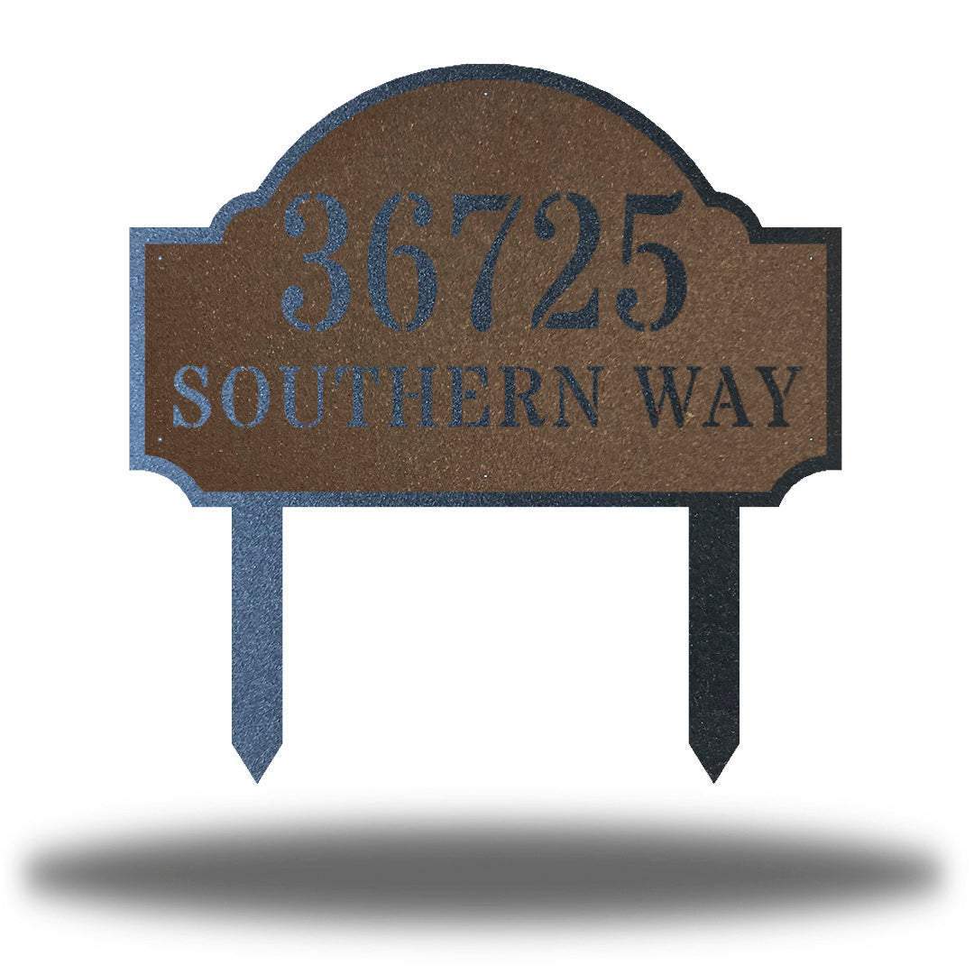 Riverside Designs-Deluxe Address Stake-Metal Wall Art Décor